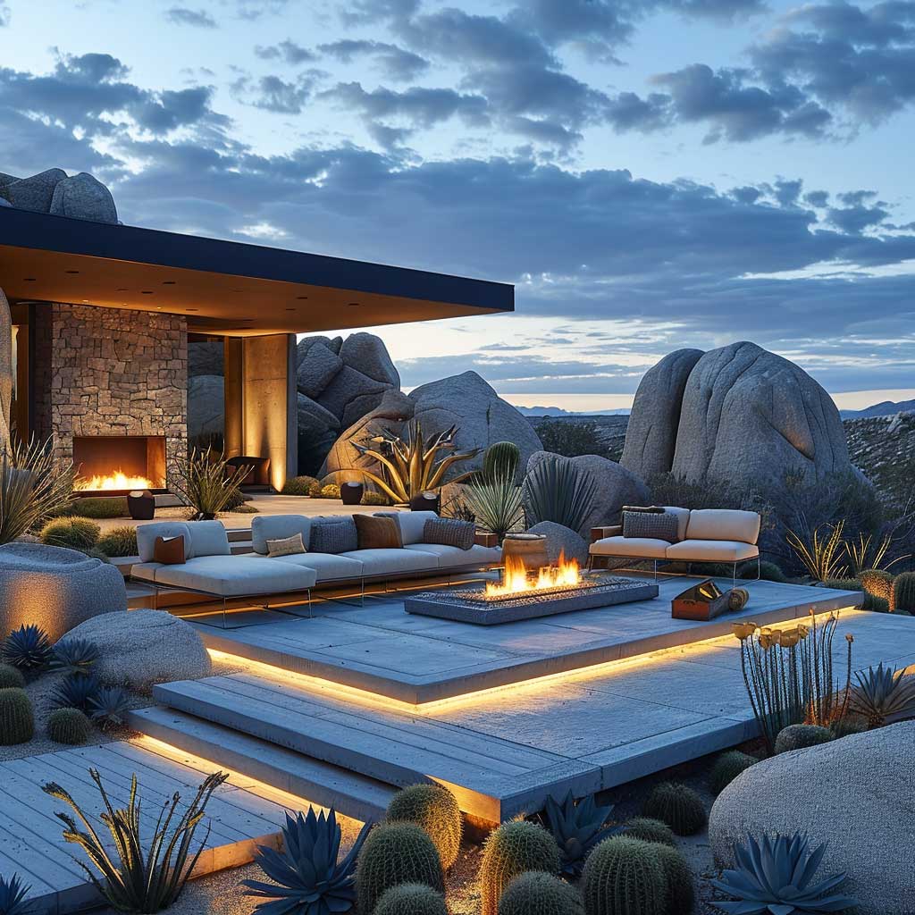 22+ Desert Landscape Ideas for Low Maintenance & High Style Gardens ...