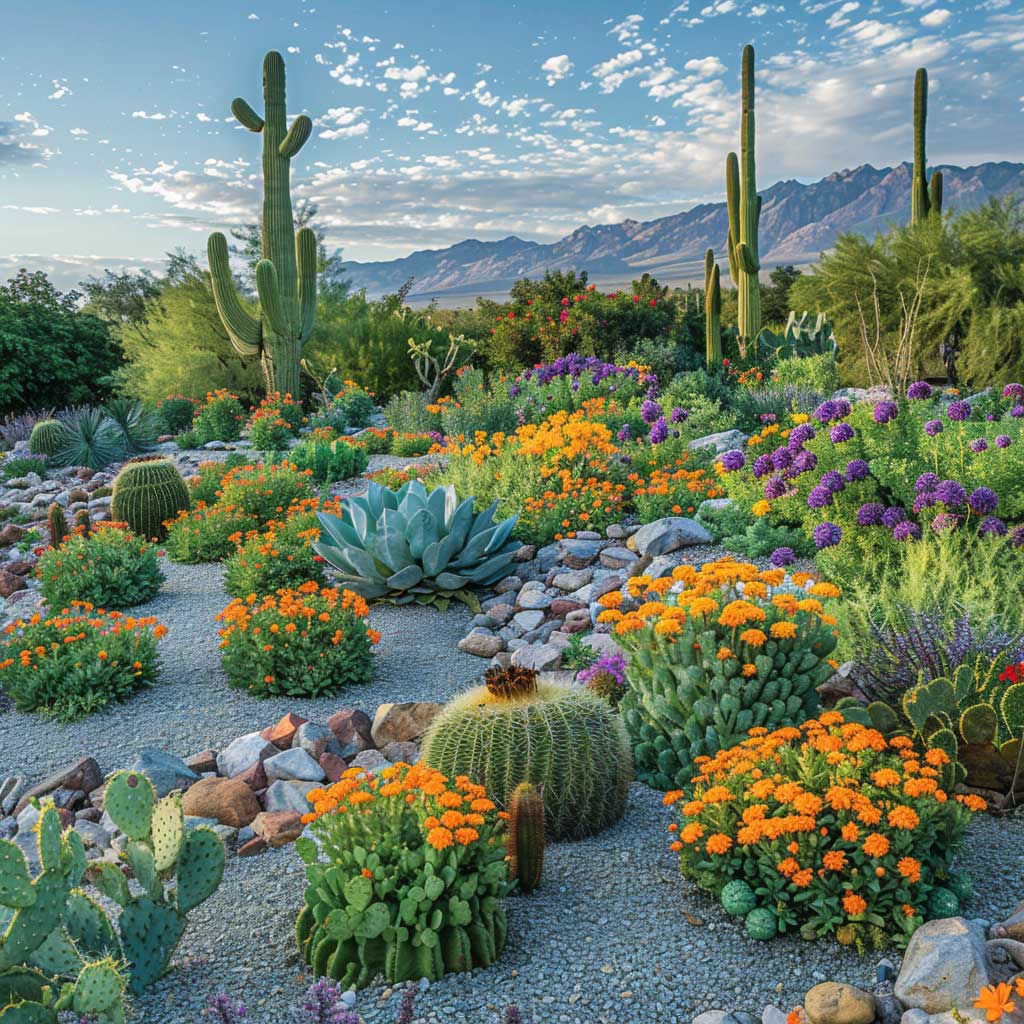 22+ Desert Landscape Ideas for Low Maintenance & High Style Gardens ...