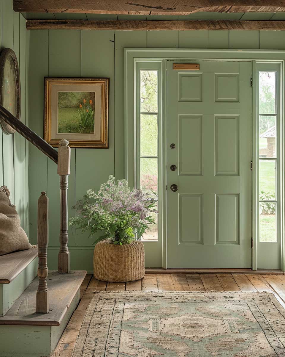 Serene Welcome: Home Interior Color Combination for Peaceful Hellos - 7