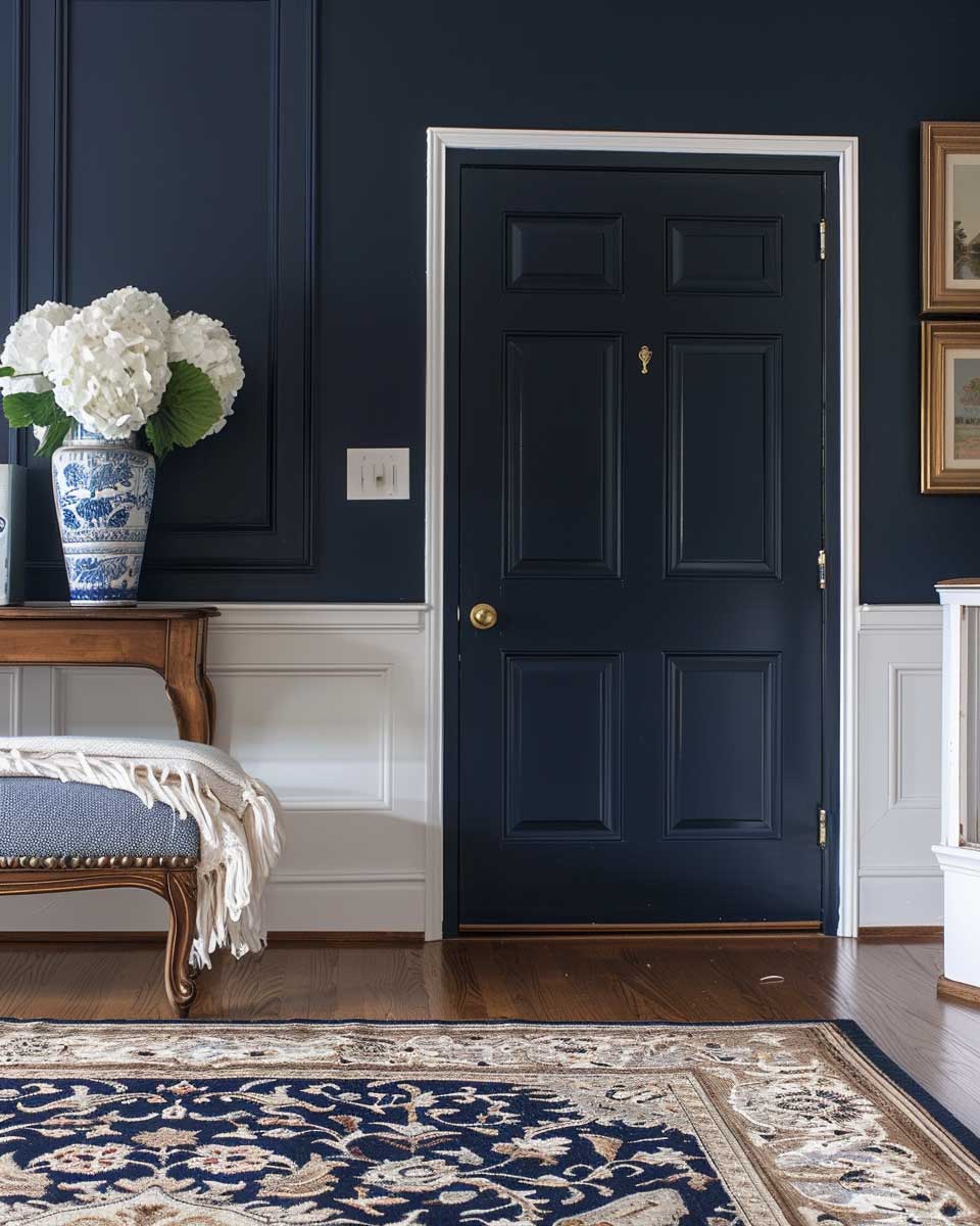 Classic Charm: Home Interior Color Combination for Timeless Greetings - 3