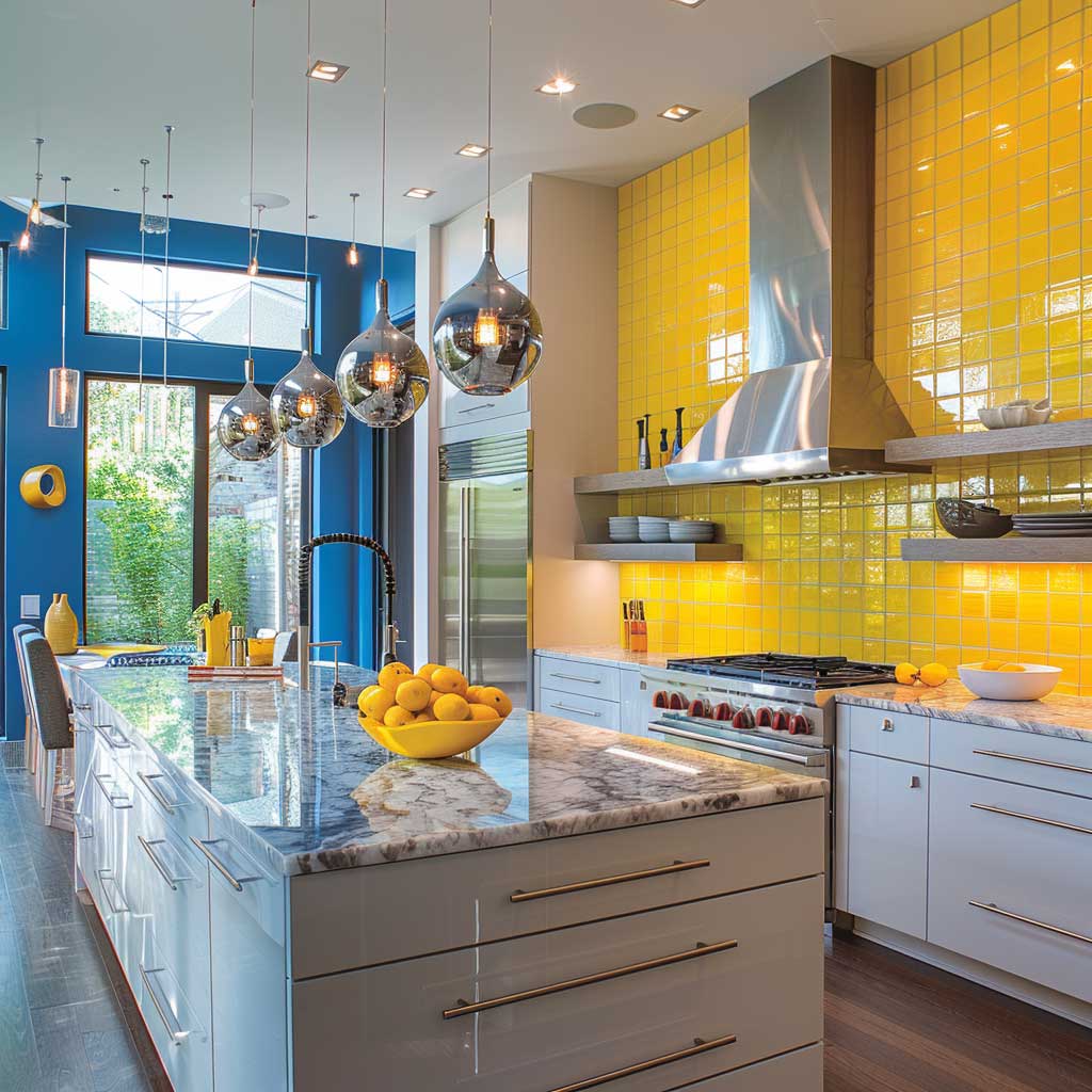 3+ Home Interior Color Combination Picks for Modern Kitchens • 333 ...