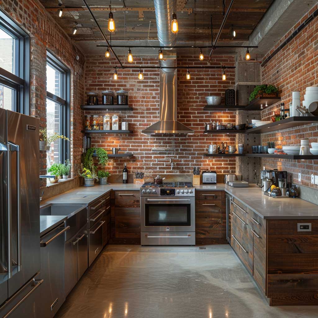 3+ L Shaped Kitchen Design Tips for Sleek Industrial Spaces • 333 ...