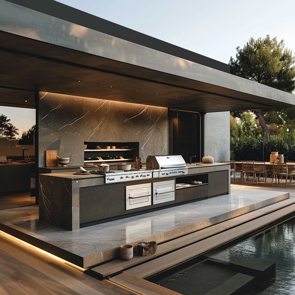 18+ Stylish and Functional Outdoor Kitchen Design Inspirations • 333 ...