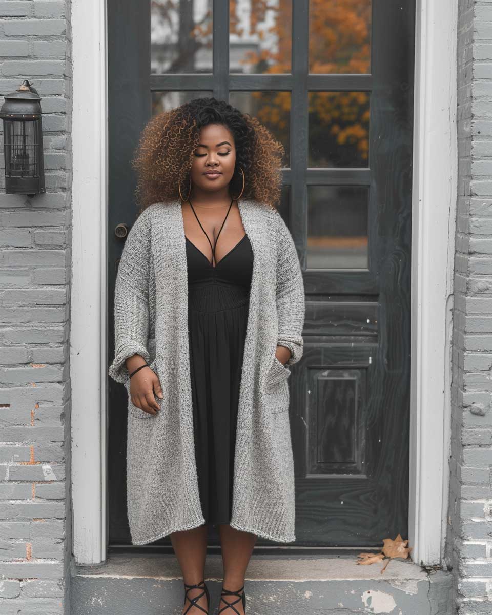 All black plus size outfit ideas best sale