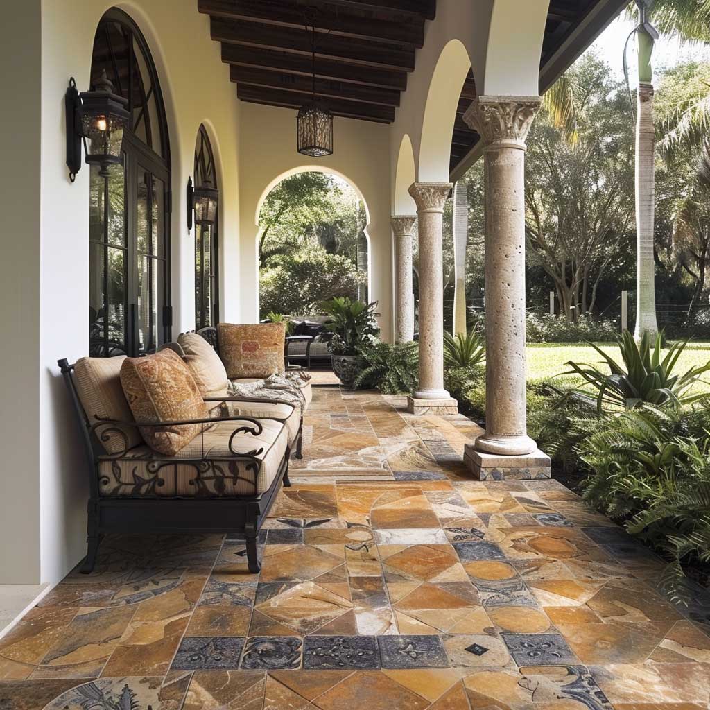 Create a Warm Welcome with Unique Tile Porch Design Tips