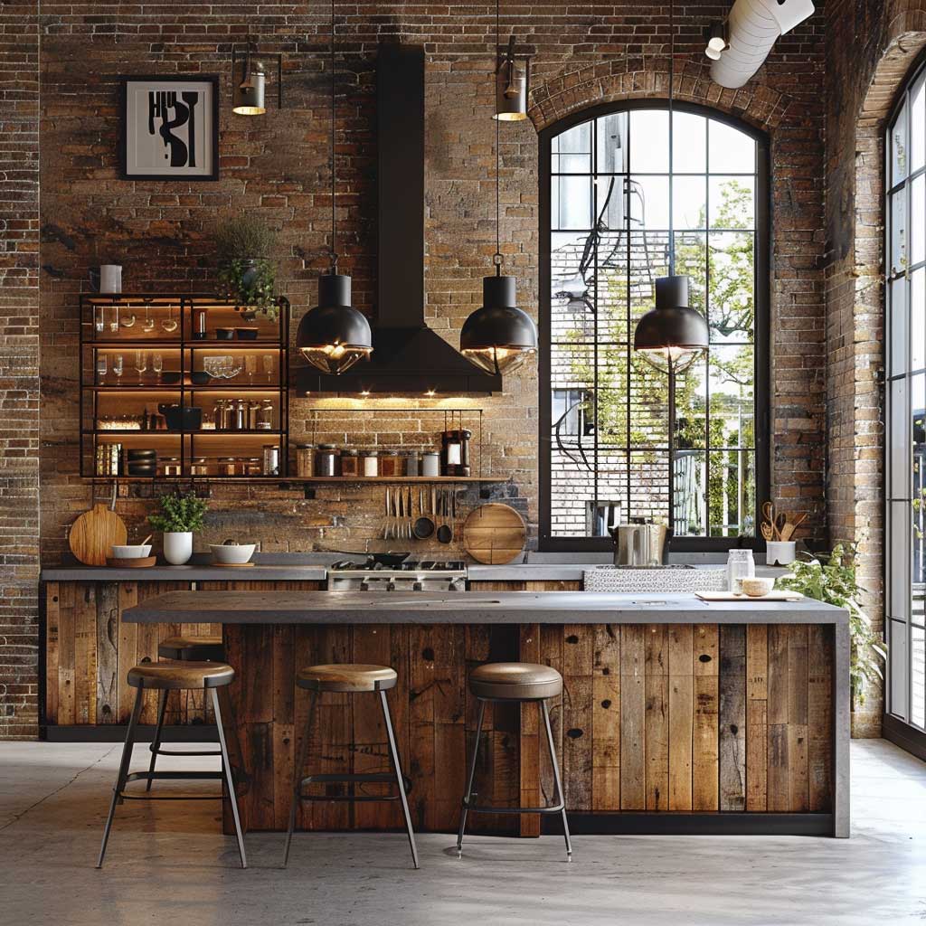 19+ Two Tone Kitchen Cabinets Ideas That Elevate Industrial Chic • 333 ...