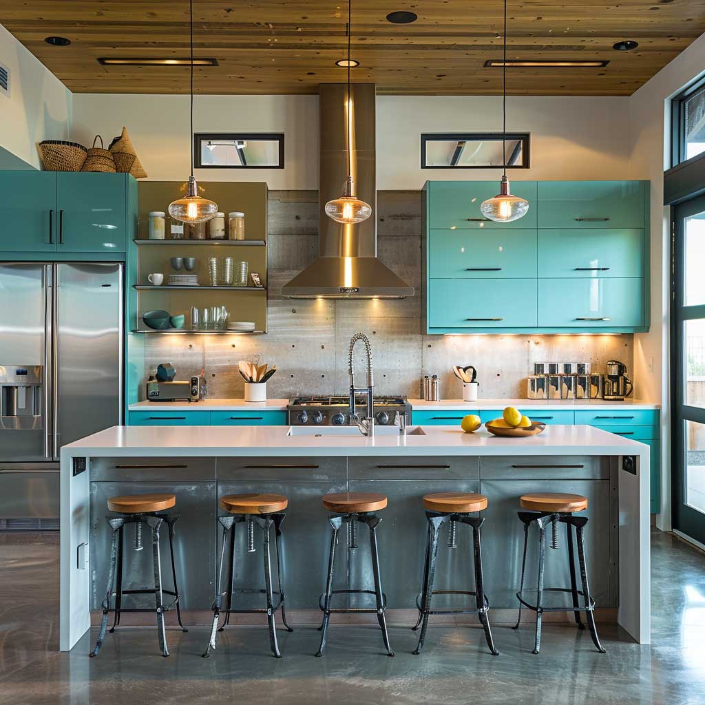 19+ Two Tone Kitchen Cabinets Ideas That Elevate Industrial Chic