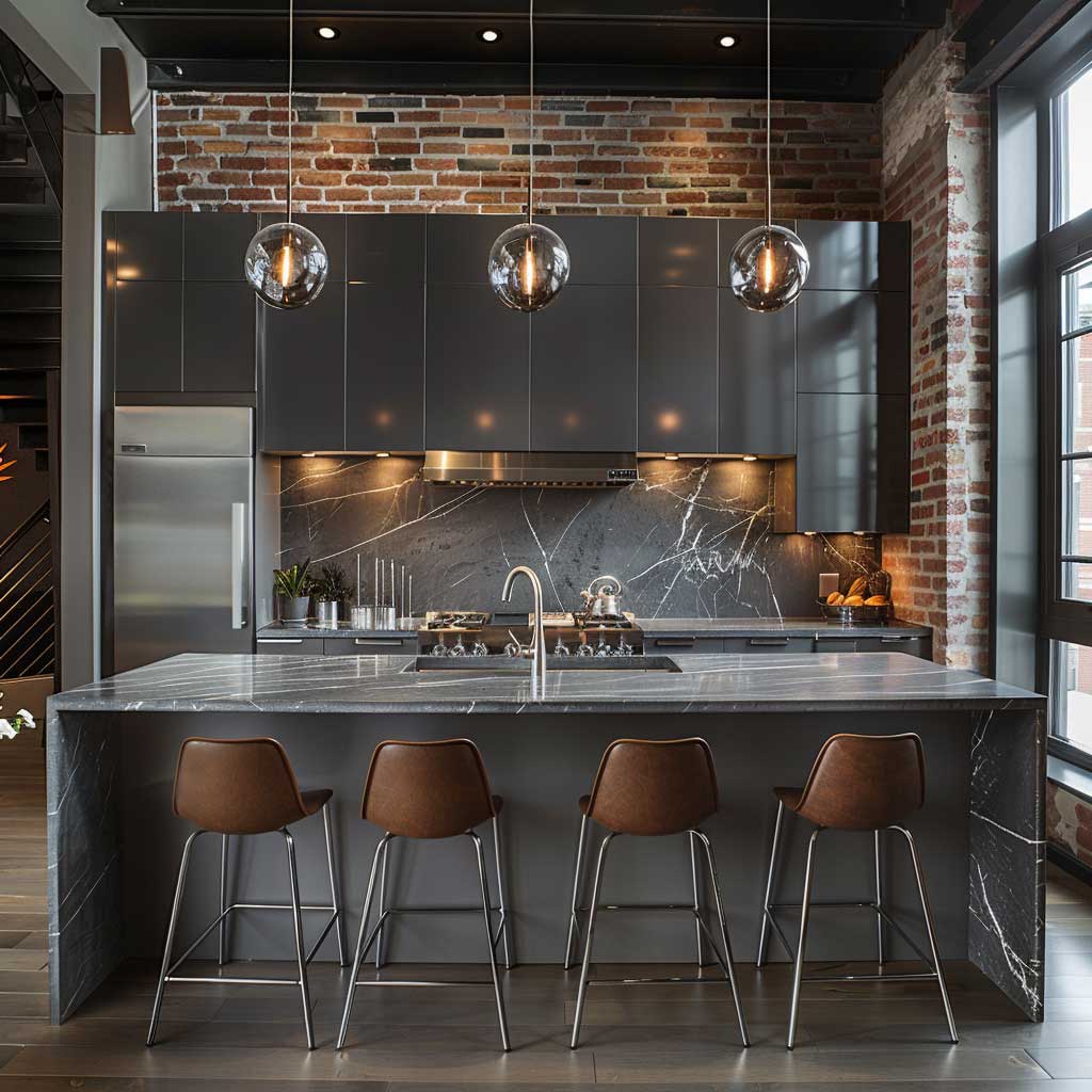 21+ Short Kitchen Design Concepts for an Industrial Loft • 333 ...