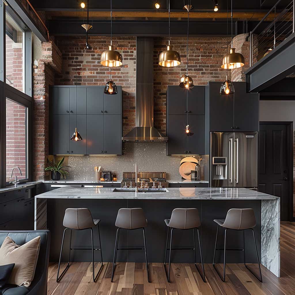 21+ Short Kitchen Design Concepts for an Industrial Loft • 333 ...