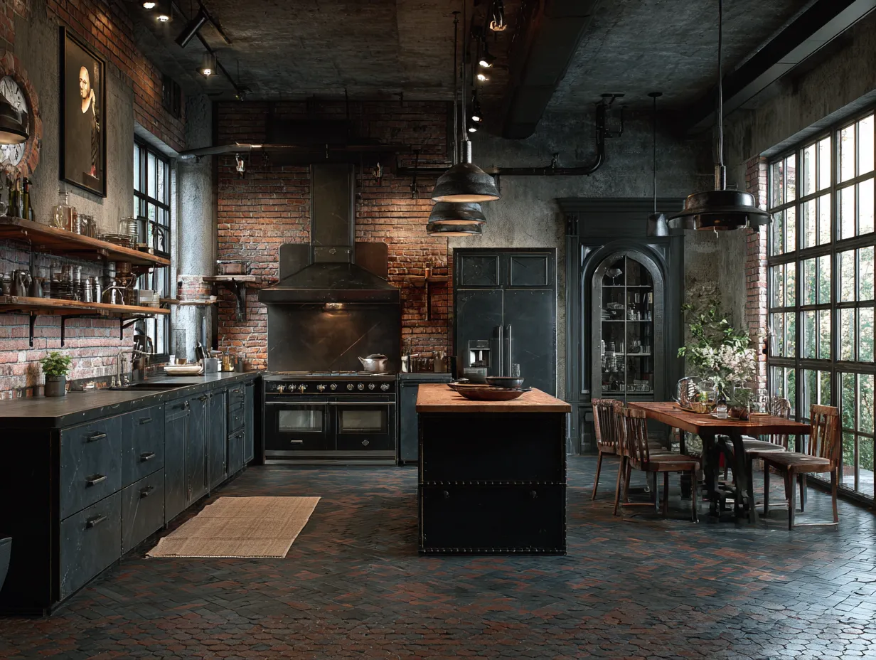 affordable industrial kitchen design hacks