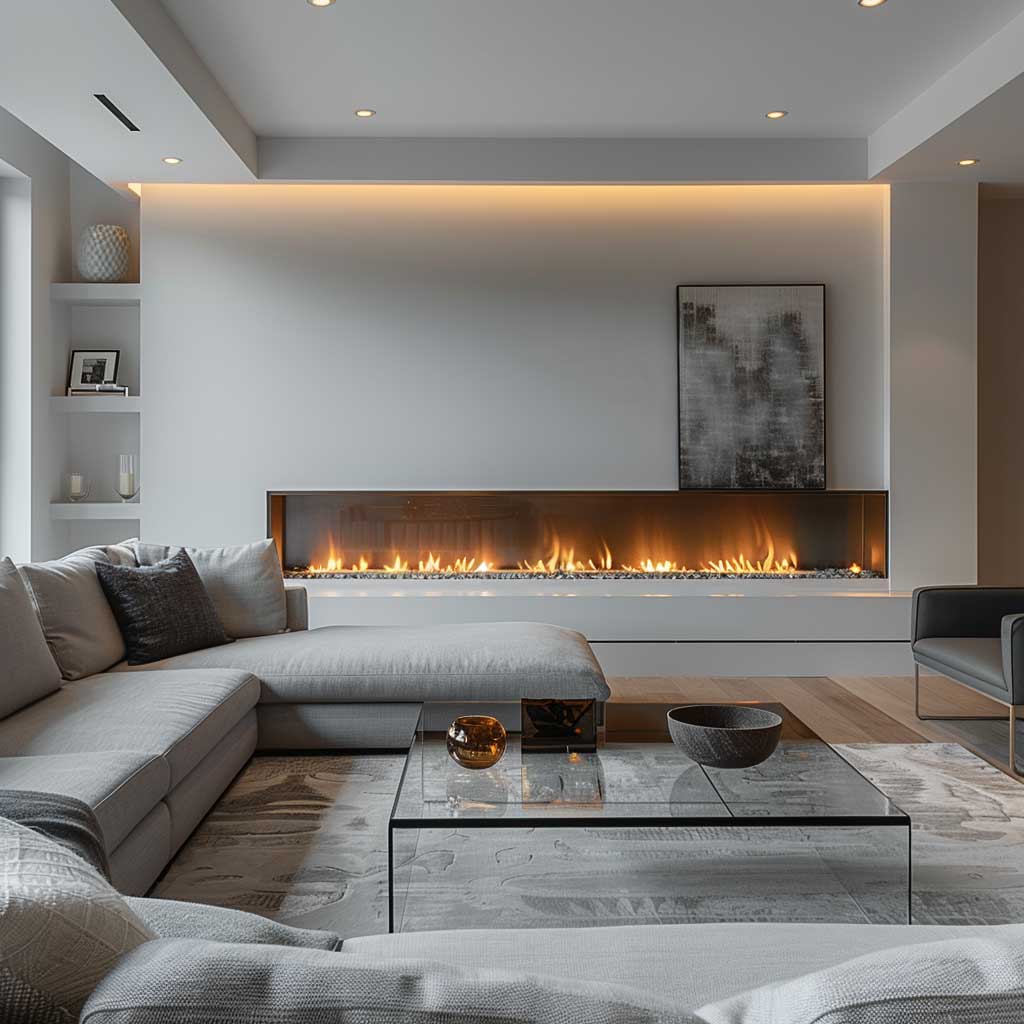 Innovative Floating Fireplace Wall Ideas For Modern Homes • 333 