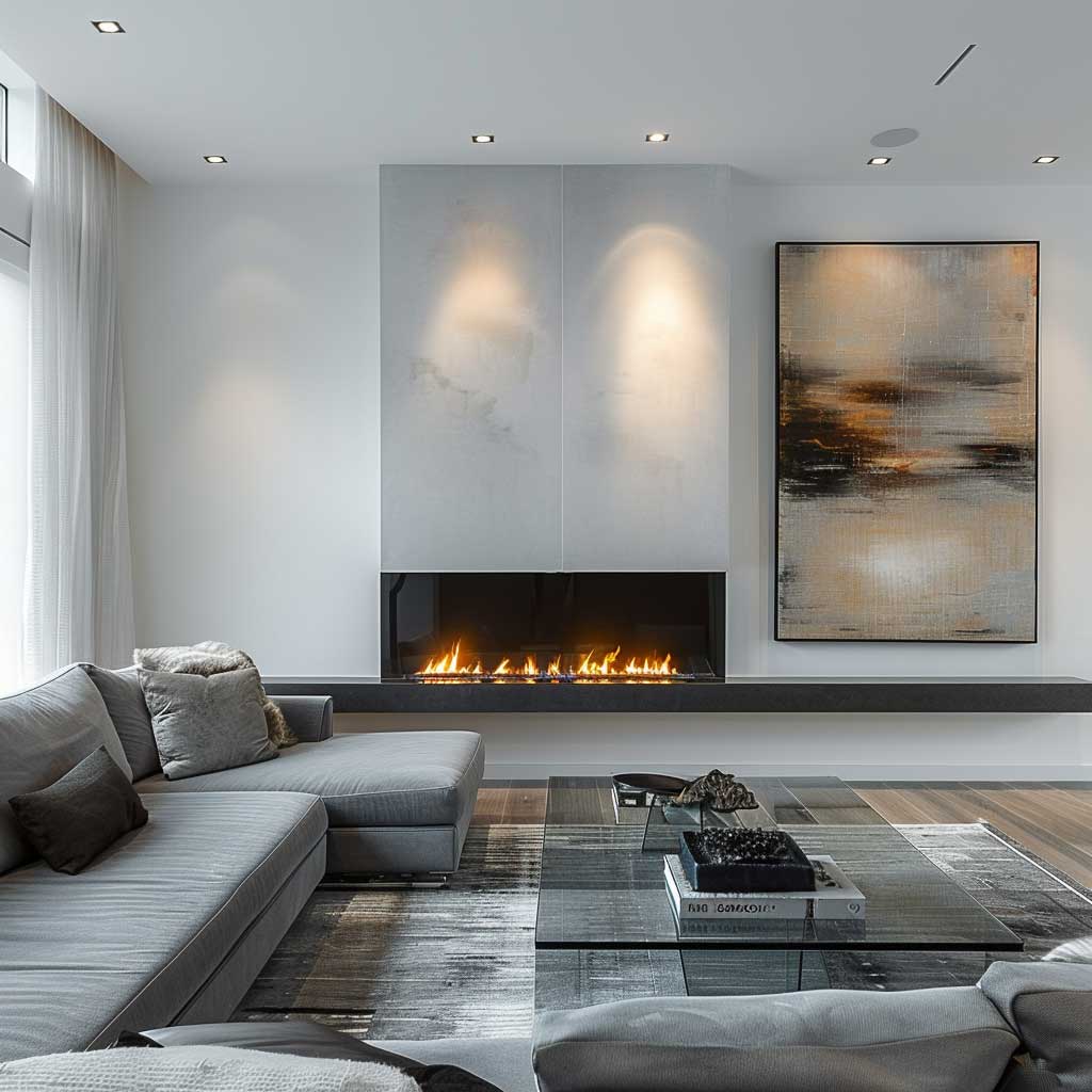 Innovative Floating Fireplace Wall Ideas for Modern Homes • 333 ...