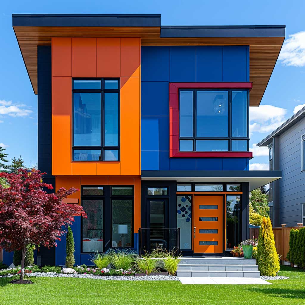 3+ Vibrant Home Exterior Colour Ideas for a Modern Look • 333k ...