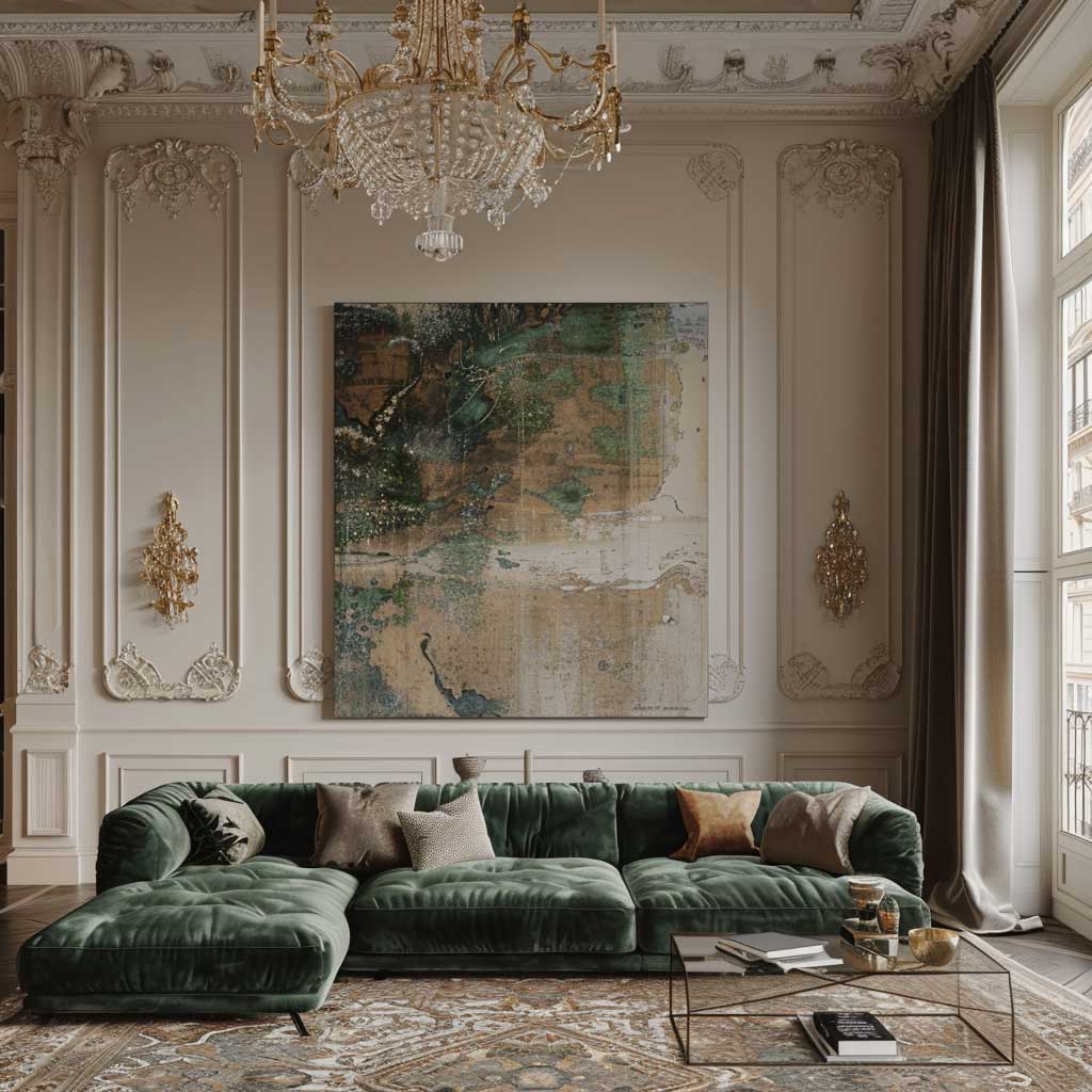 Posh Parisian Interior Color Design for Home • 333+ Art Images