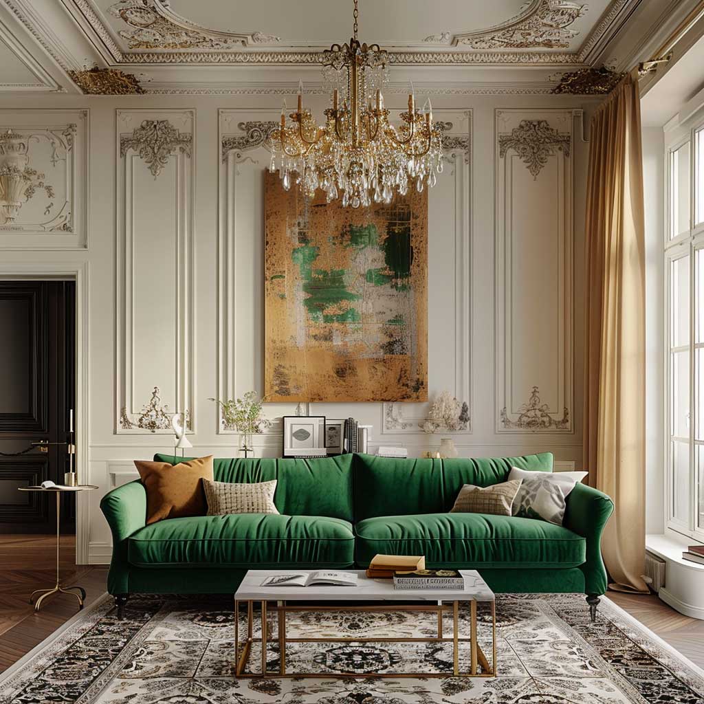 Posh Parisian Interior Color Design for Home • 333+ Art Images