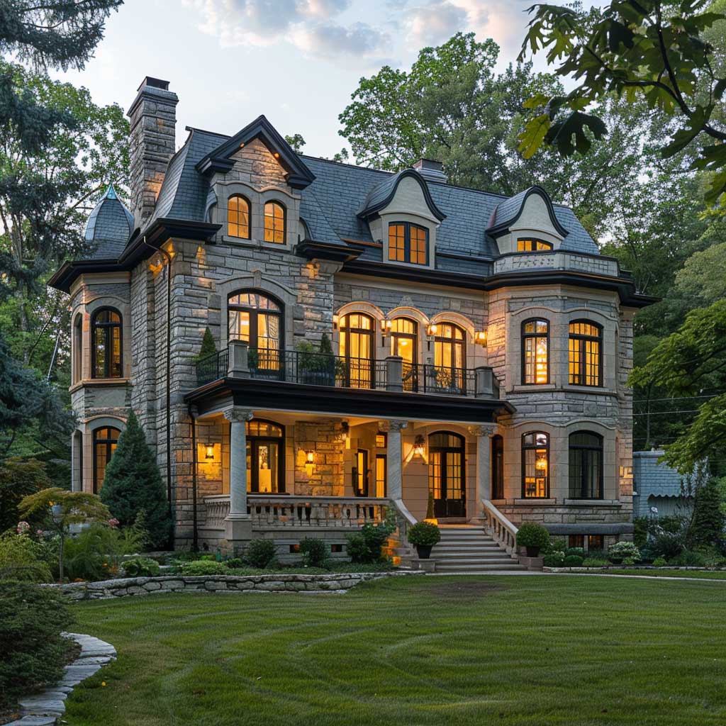 Harmonize Your Exterior with Forest Green and Stone Gray Outdoors Paint ...