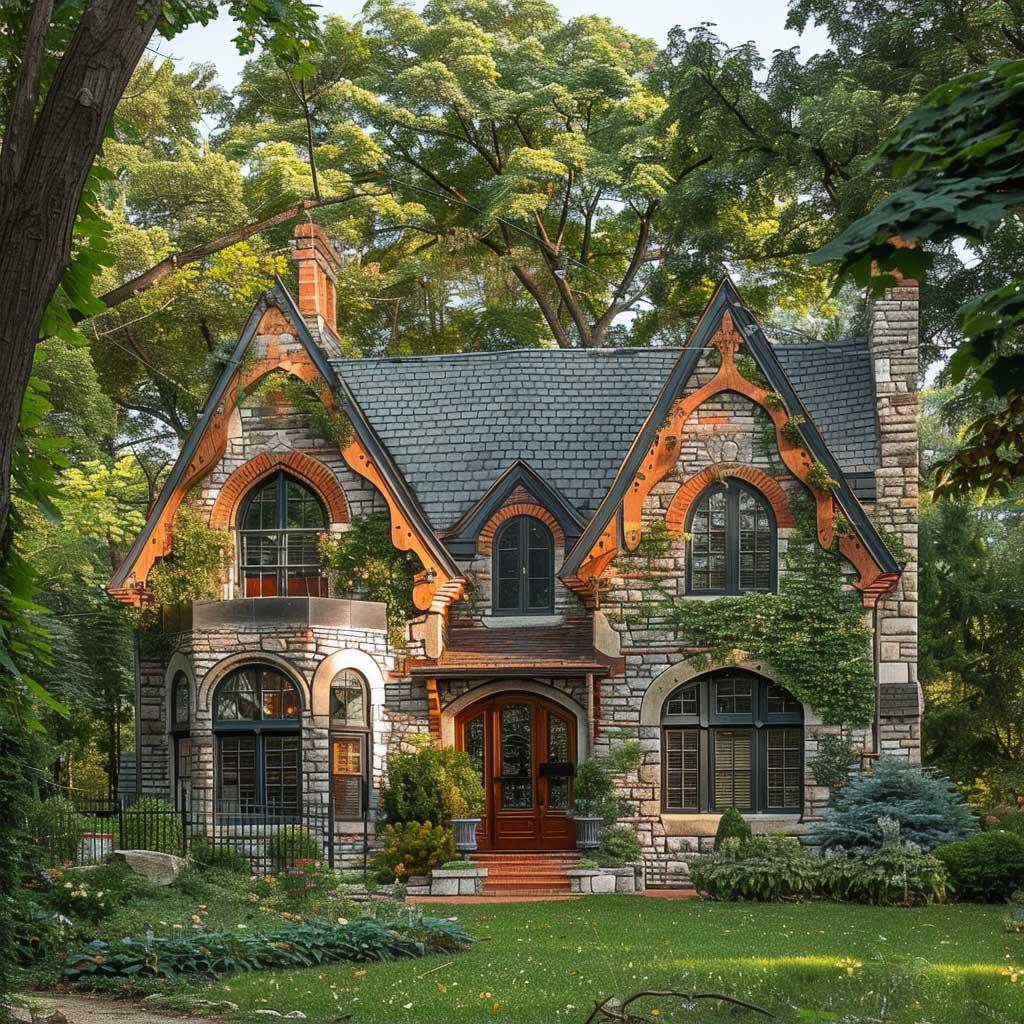 Harmonize Your Exterior with Forest Green and Stone Gray Outdoors Paint ...