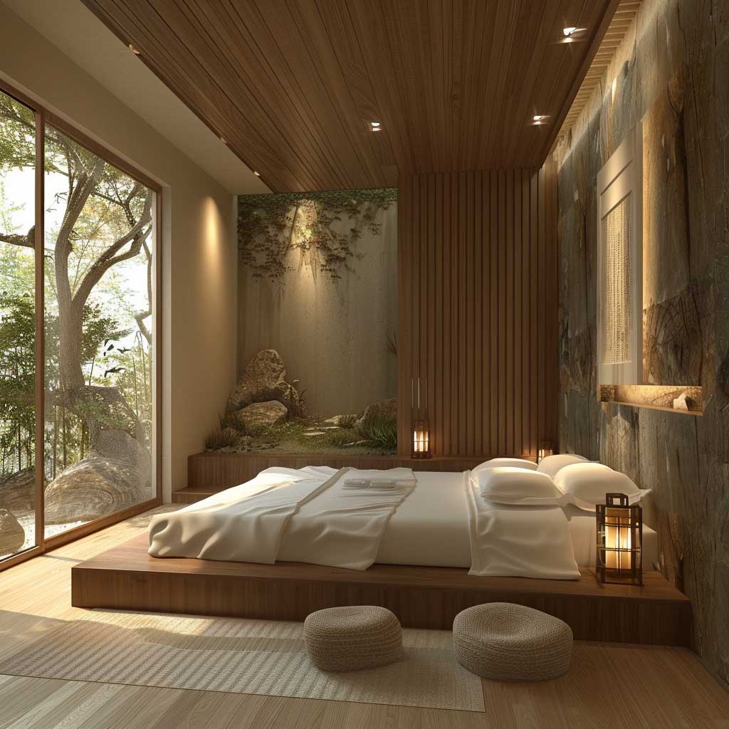 Wooden Wall Paneling Design Suited for Japanese Zen Spaces • 333 ...