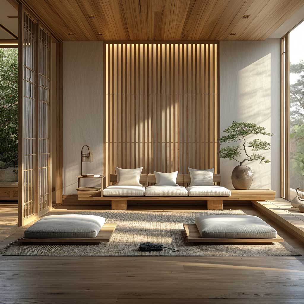 Wooden Wall Paneling Design Suited for Japanese Zen Spaces • 333 ...