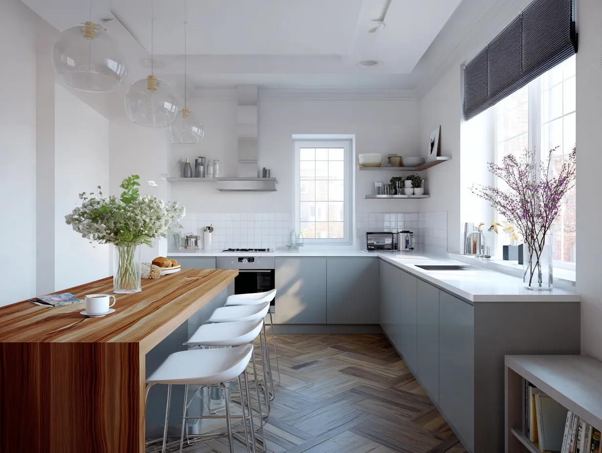 small kitchen breakfast bar ideas