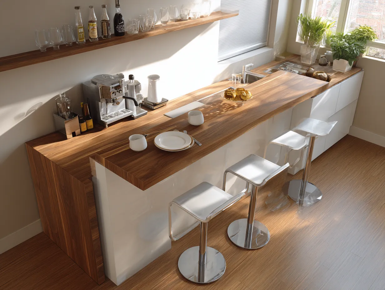 breakfast bar ideas for small spaces