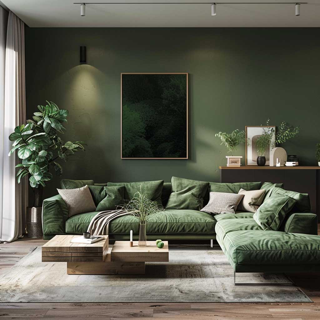 5+ Dark Green Interiors to Inspire Your Minimalist Home • 333 ...