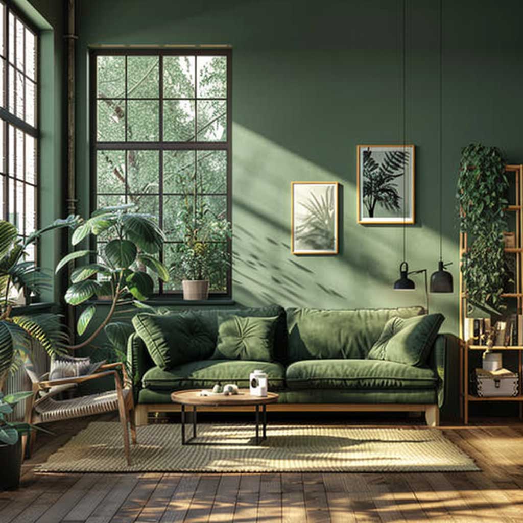 11+ Dark Green Interiors with a Scandinavian Twist • 333k+ Inspiring ...