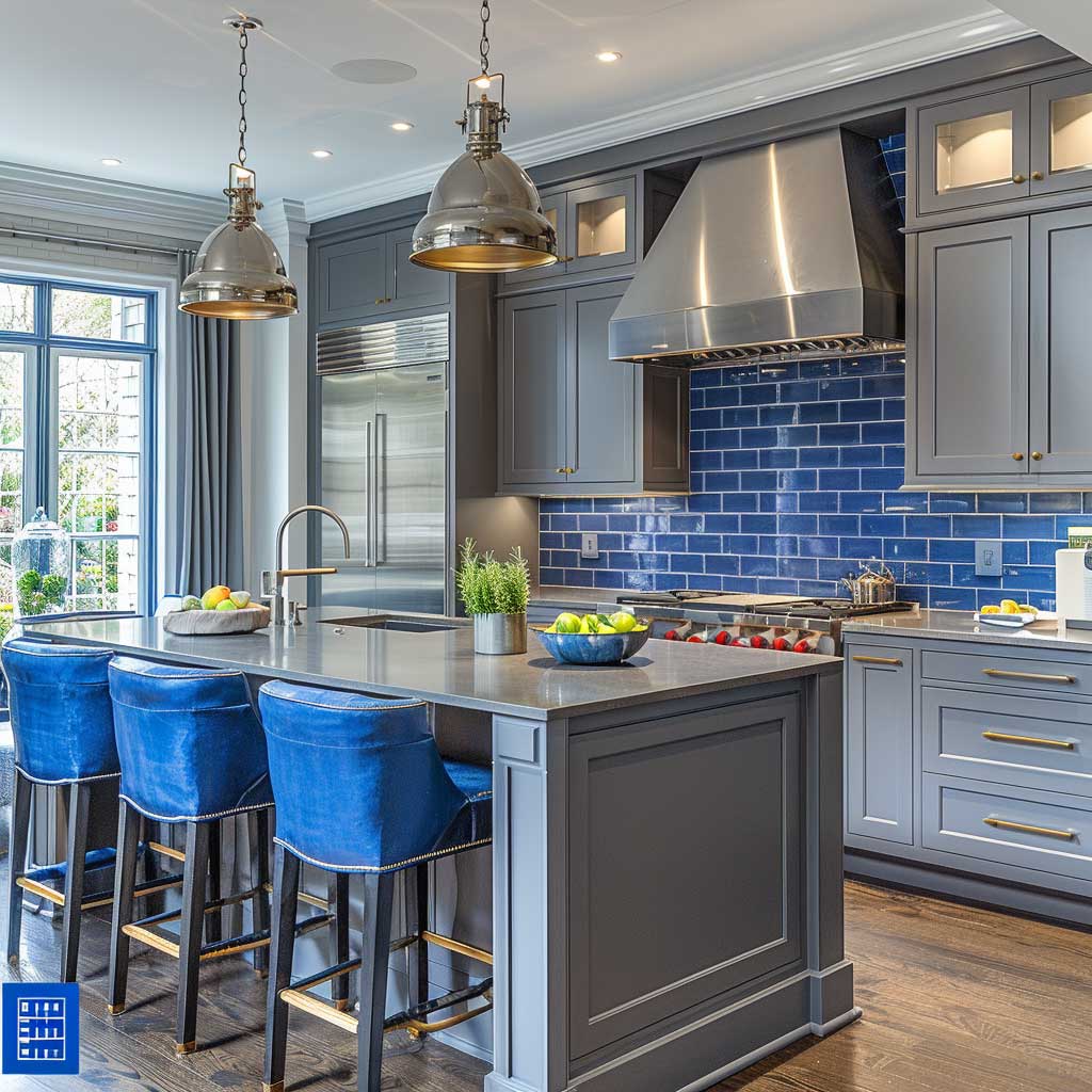 10+ Fresh Inside House Color Ideas for a Modern Blue and Grey Palette ...