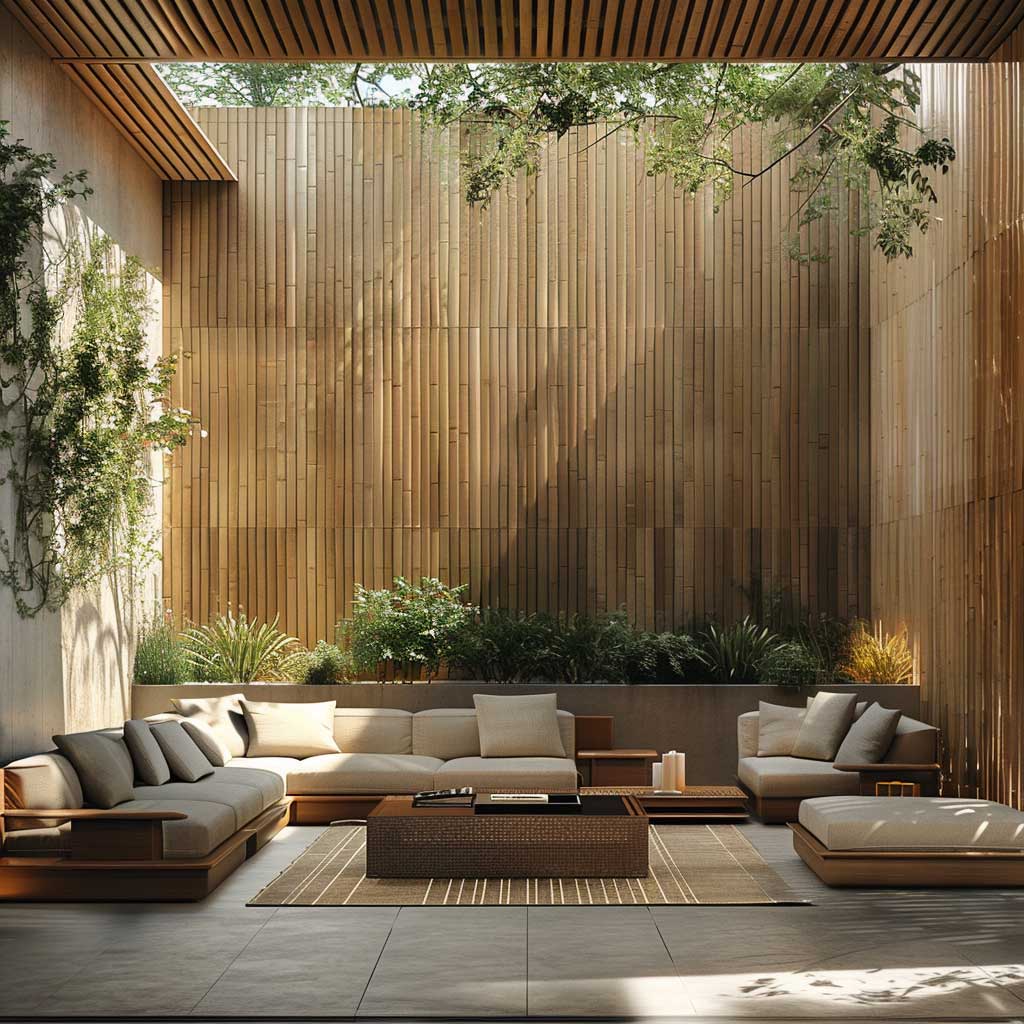 10+ Stylish Outdoor Wall Cladding Ideas Using Bamboo • 333+ Inspiring ...