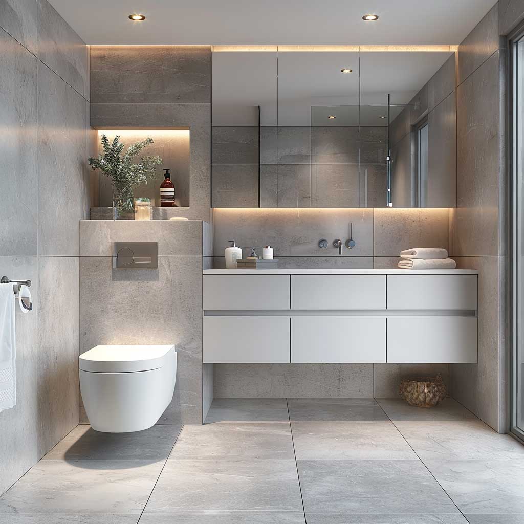 10+ Clean Contemporary Bathroom Ideas with Scandinavian Design • 333 ...