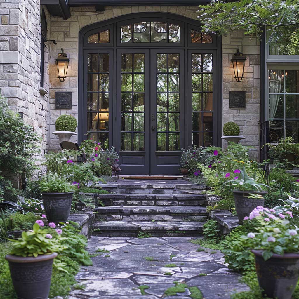 12 Elegant Front Door Entrance Ideas For French Country Style • 333 