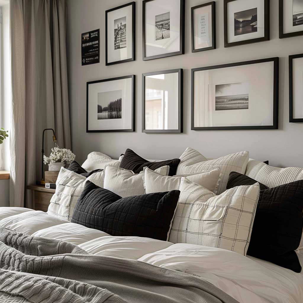 4+ Sophisticated Master Bedroom Wall Decor Ideas in Black • 333 ...