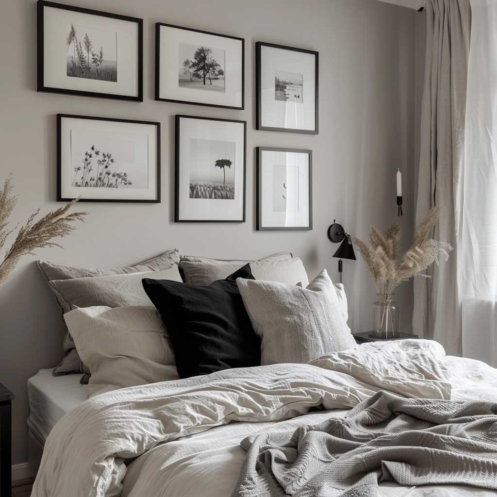 4+ Sophisticated Master Bedroom Wall Decor Ideas in Black • 333 ...