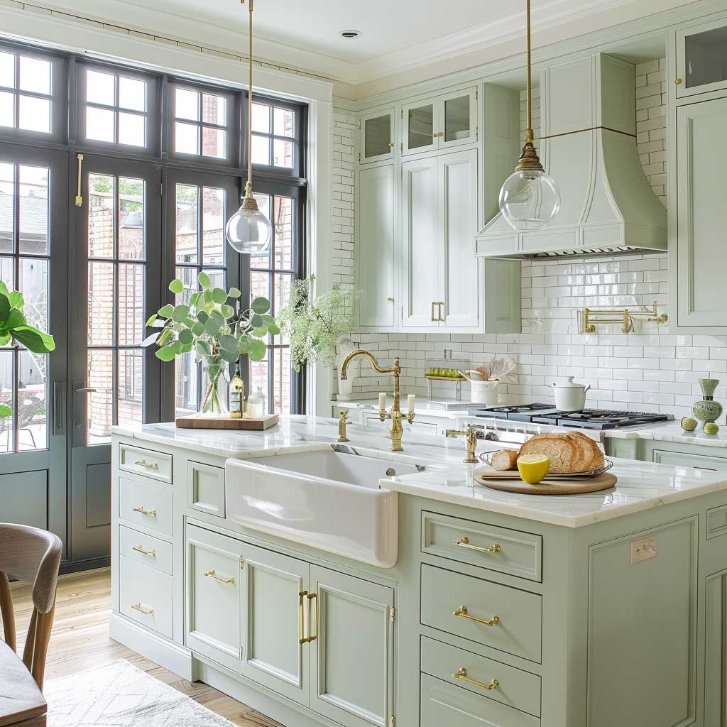 8+ Stunning New Kitchen Ideas in Crisp Mint Green • 333+ Inspiring ...