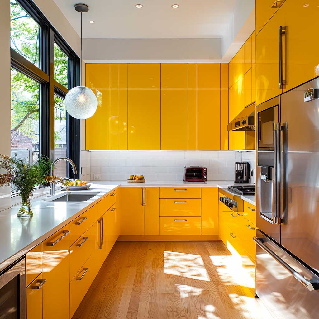 7+ New Kitchen Ideas for a Bright Yellow Transformation • 333 ...