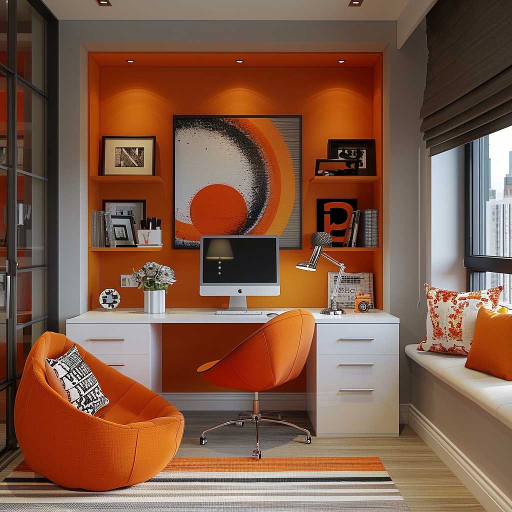 12 Teenage Room Decor Ideas in Orange for a Warm and Inviting ...