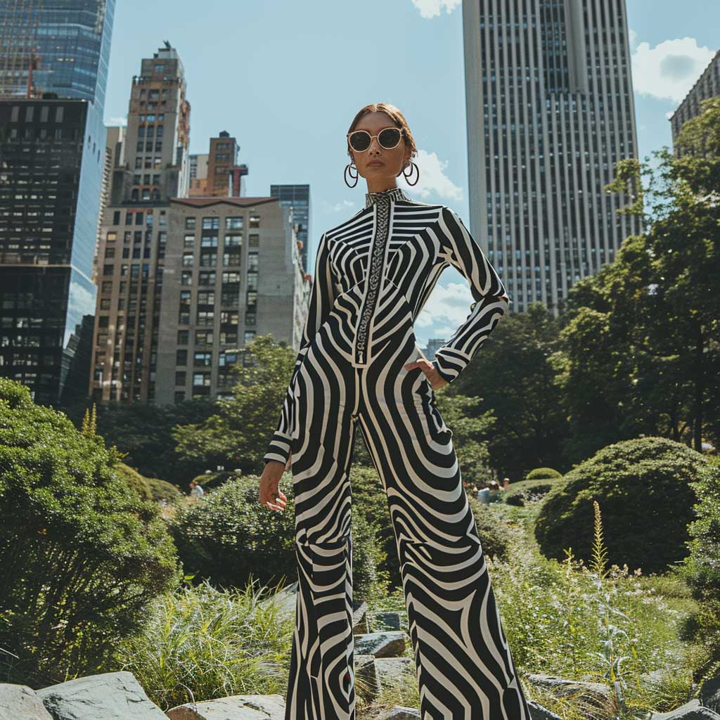 7+ Classic Black and White 70s Fashion Ideas