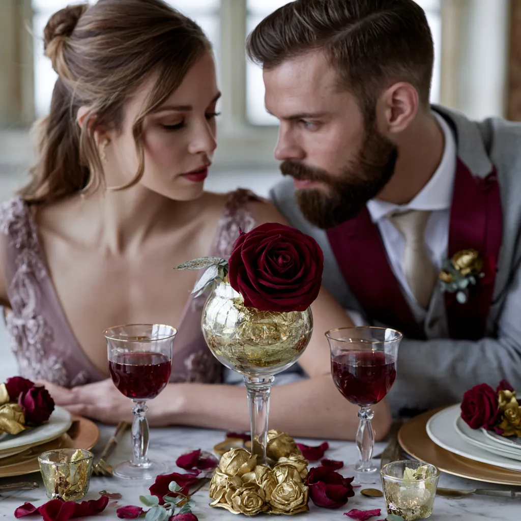 beauty and the beast theme wedding