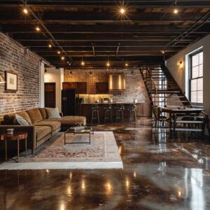 8+ Sleek Basement Flooring Ideas with Polished Concrete • 333 ...