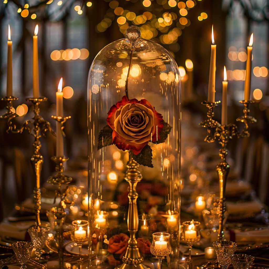 6+ Magical Beauty and the Beast Wedding Theme Inspirations • 333+ Inspiring  Lifestyle Ideas