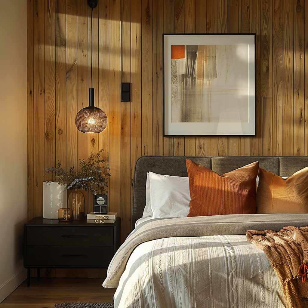 12+ Mid-Century Modern Black Bedroom Furniture Decorating Ideas for Retro Cool • 333k+ Inspiring ...