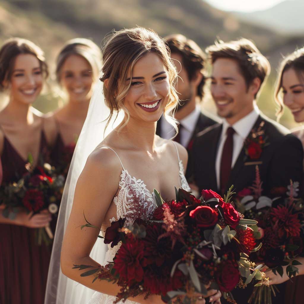 Burgundy Wedding • 333+ Inspiring Lifestyle Ideas