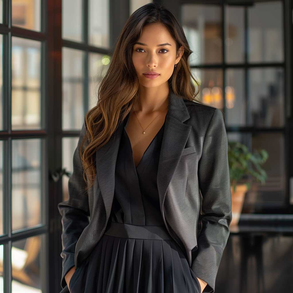 7+ Stylish Business Casual Outfit Ideas with Blazers and Skirts • 333+  Inspiring Lifestyle Ideas