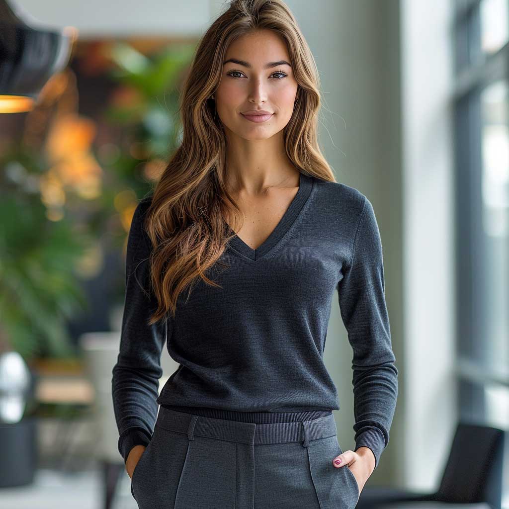 8+ Trendy Business Casual Outfit Ideas with Sweaters and Dress Pants • 333+  Inspiring Lifestyle Ideas