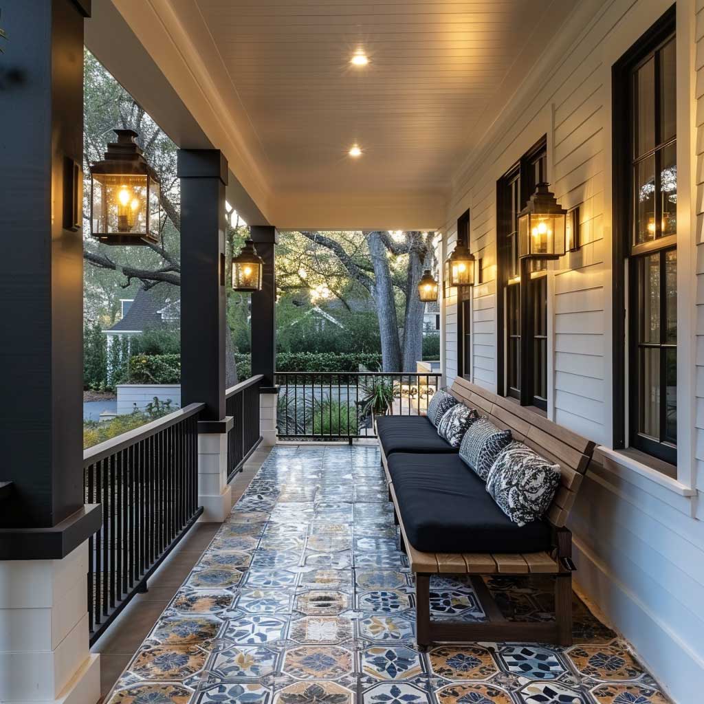 7 Stylish Black Front Porch Decorating Ideas for a Modern Appeal 333 Inspiring Lifestyle Ideas