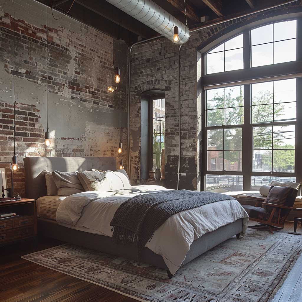 11+ Industrial Grey Bedroom Furniture Ideas for Urban Spaces • 333 ...