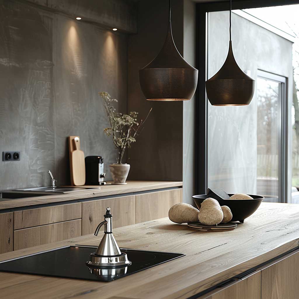 10+ Scandinavian Modern Kitchen Light Fixtures Ideas for Minimalist Beauty