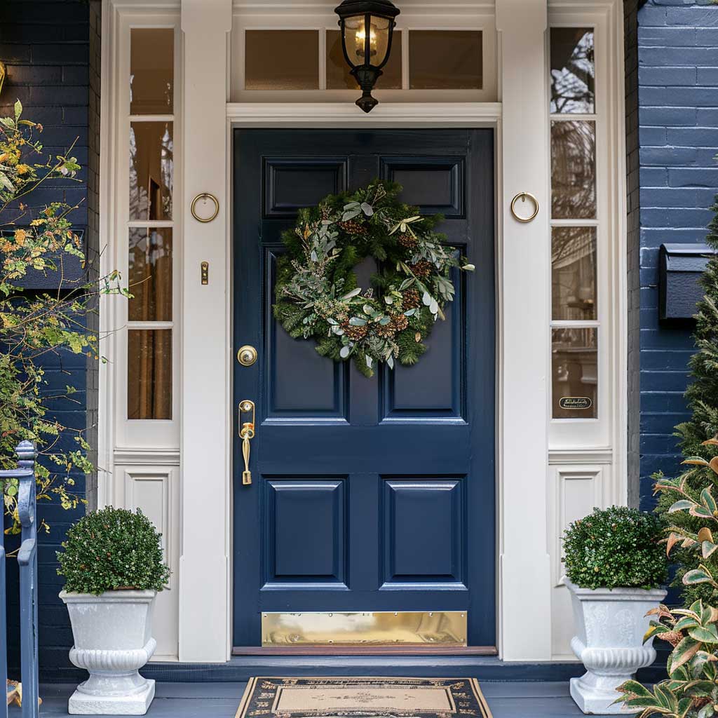 8+ Stunning Blue Main Entry Door Design Ideas • 333+ Inspiring ...