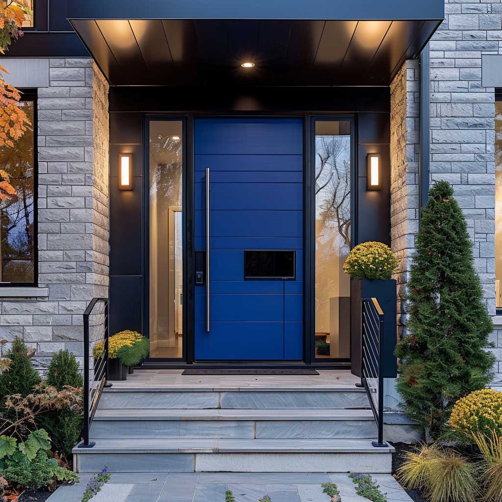 8+ Stunning Blue Main Entry Door Design Ideas • 333+ Inspiring ...