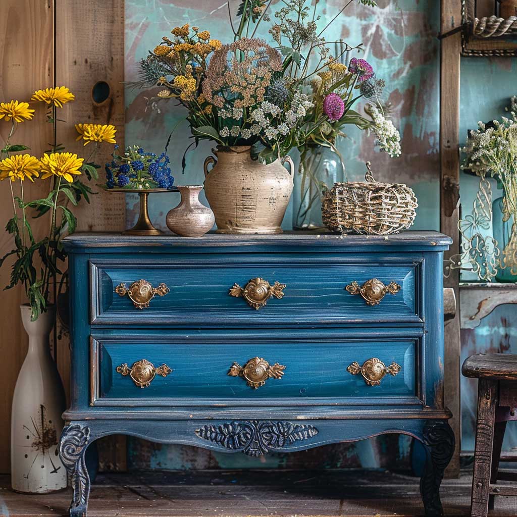 10+ Beautiful Blue Painted Furniture Ideas For A Refreshing Home • 333 